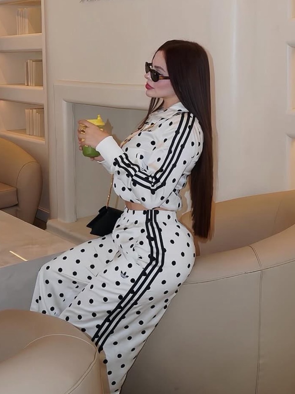 Adidas Polka Dots Track Suit